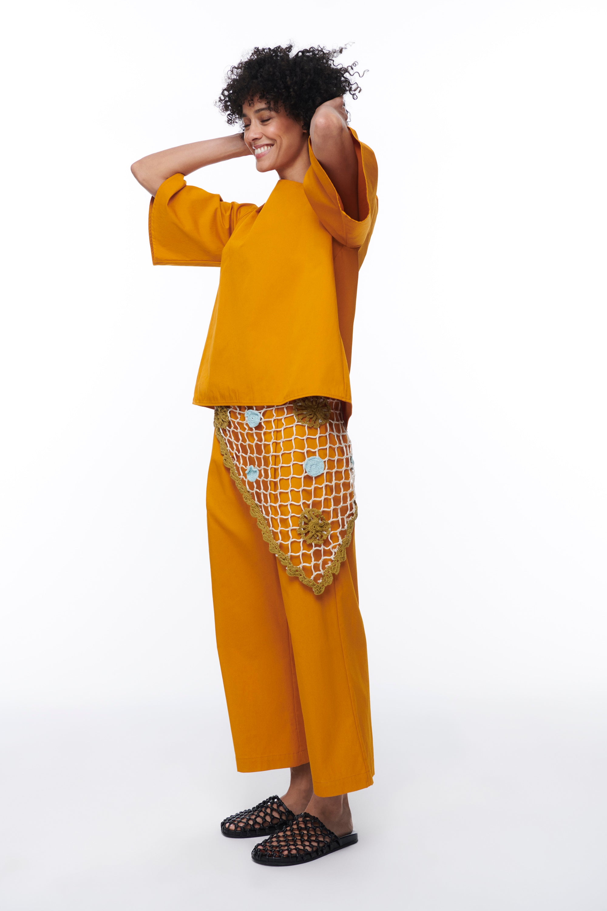 Sup Cotton Top Saffron