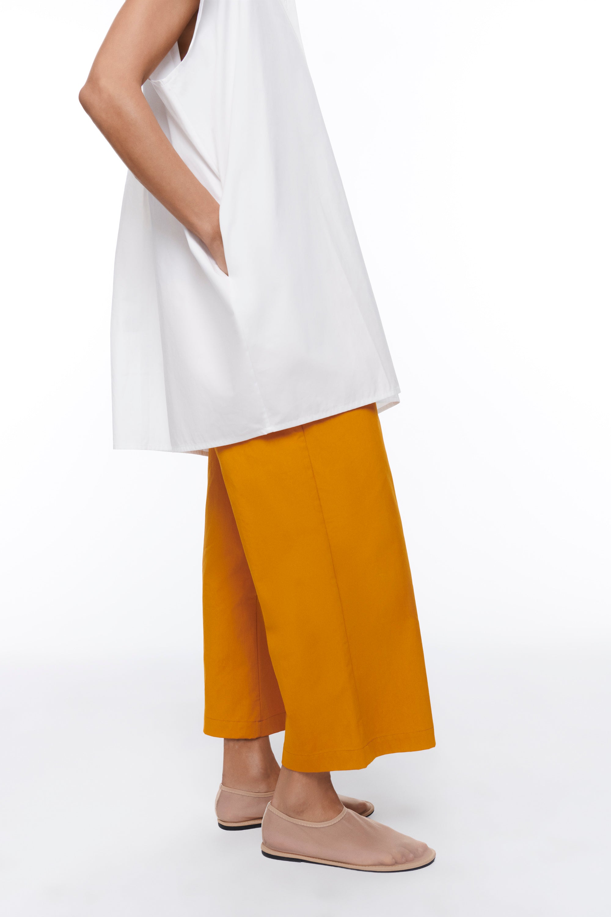 EL AIRE SLEEVELESS SHIRT CLOUD DANCER