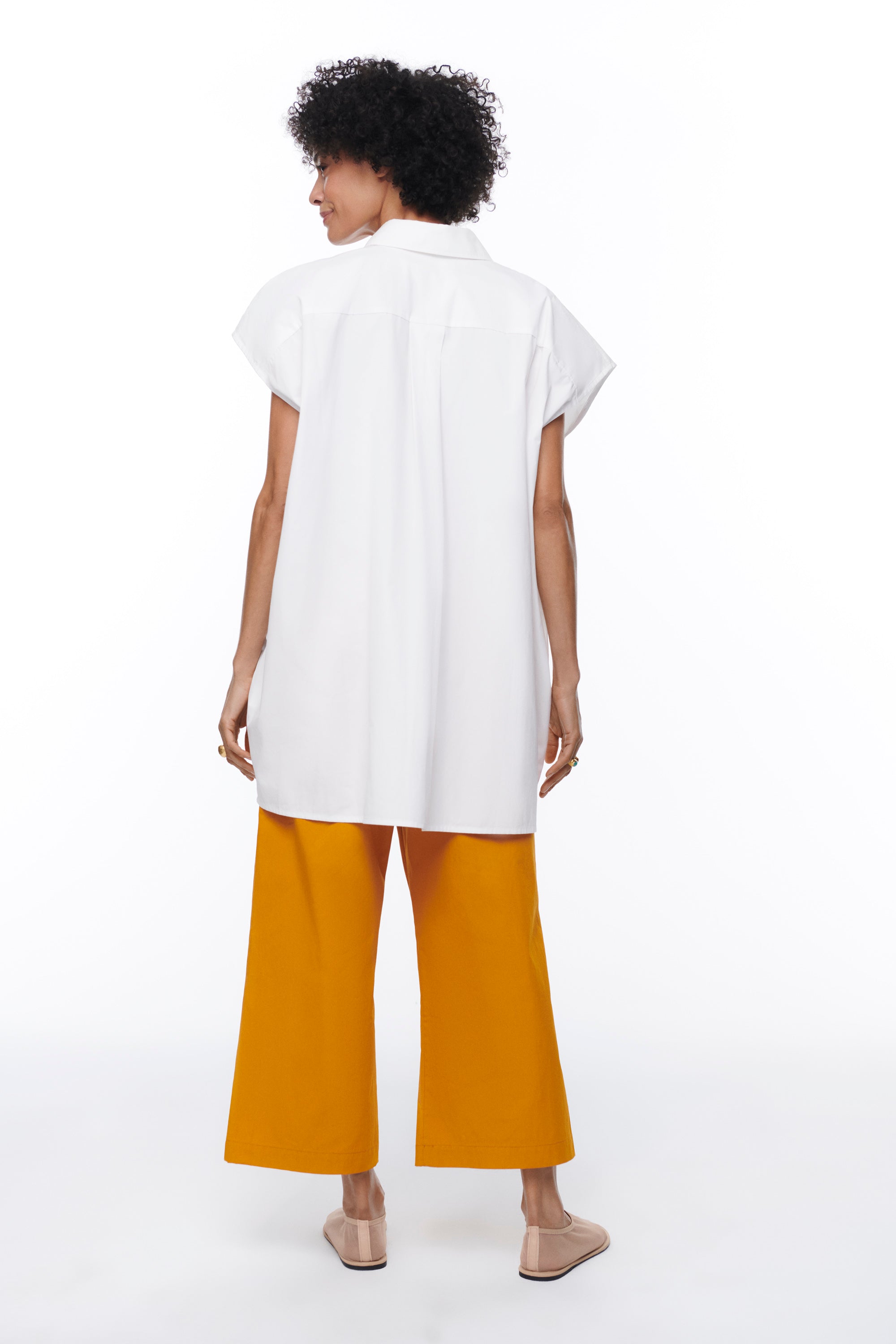 EL AIRE SLEEVELESS SHIRT CLOUD DANCER