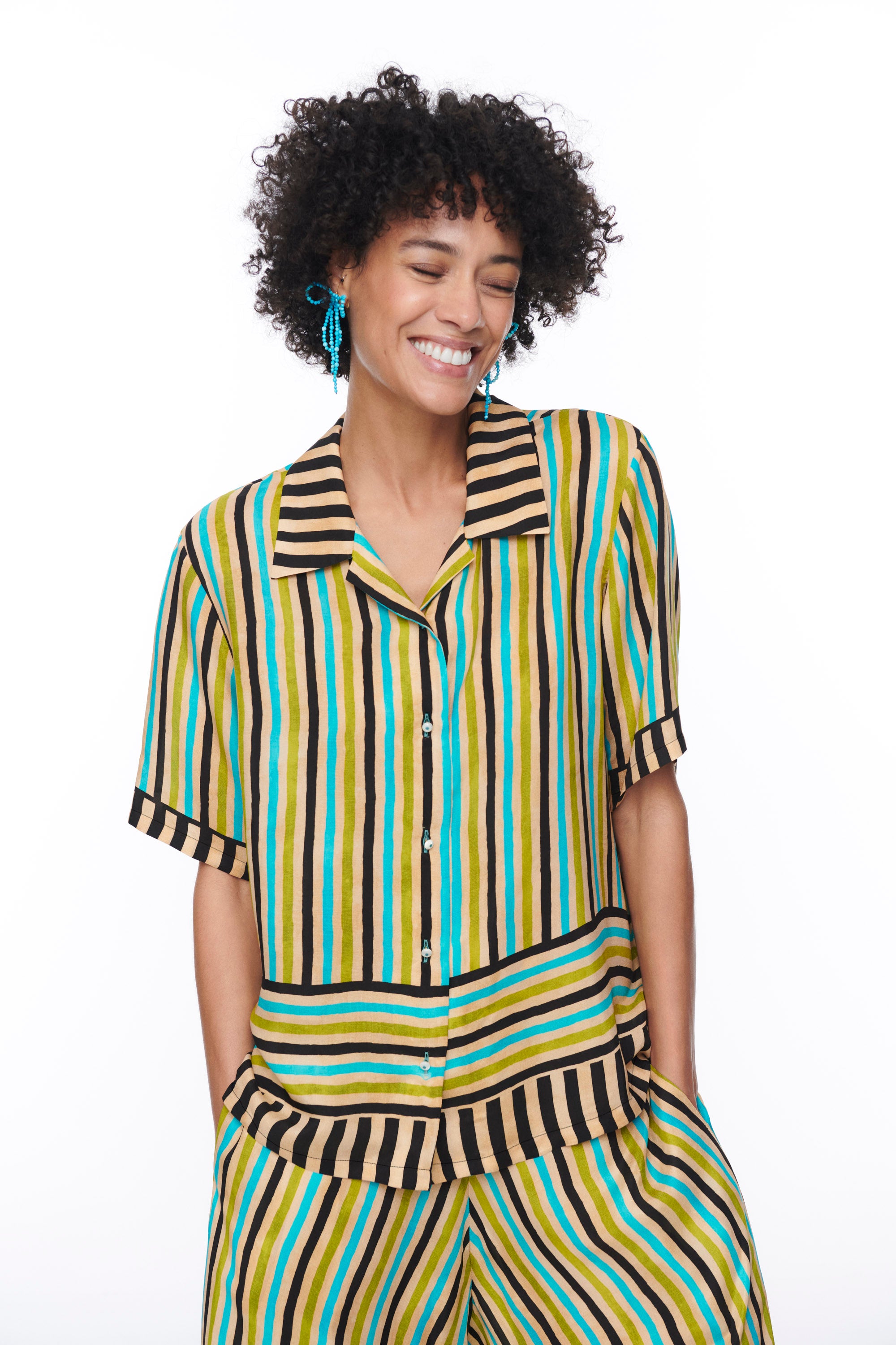 EL JARDIN SILK SHIRT