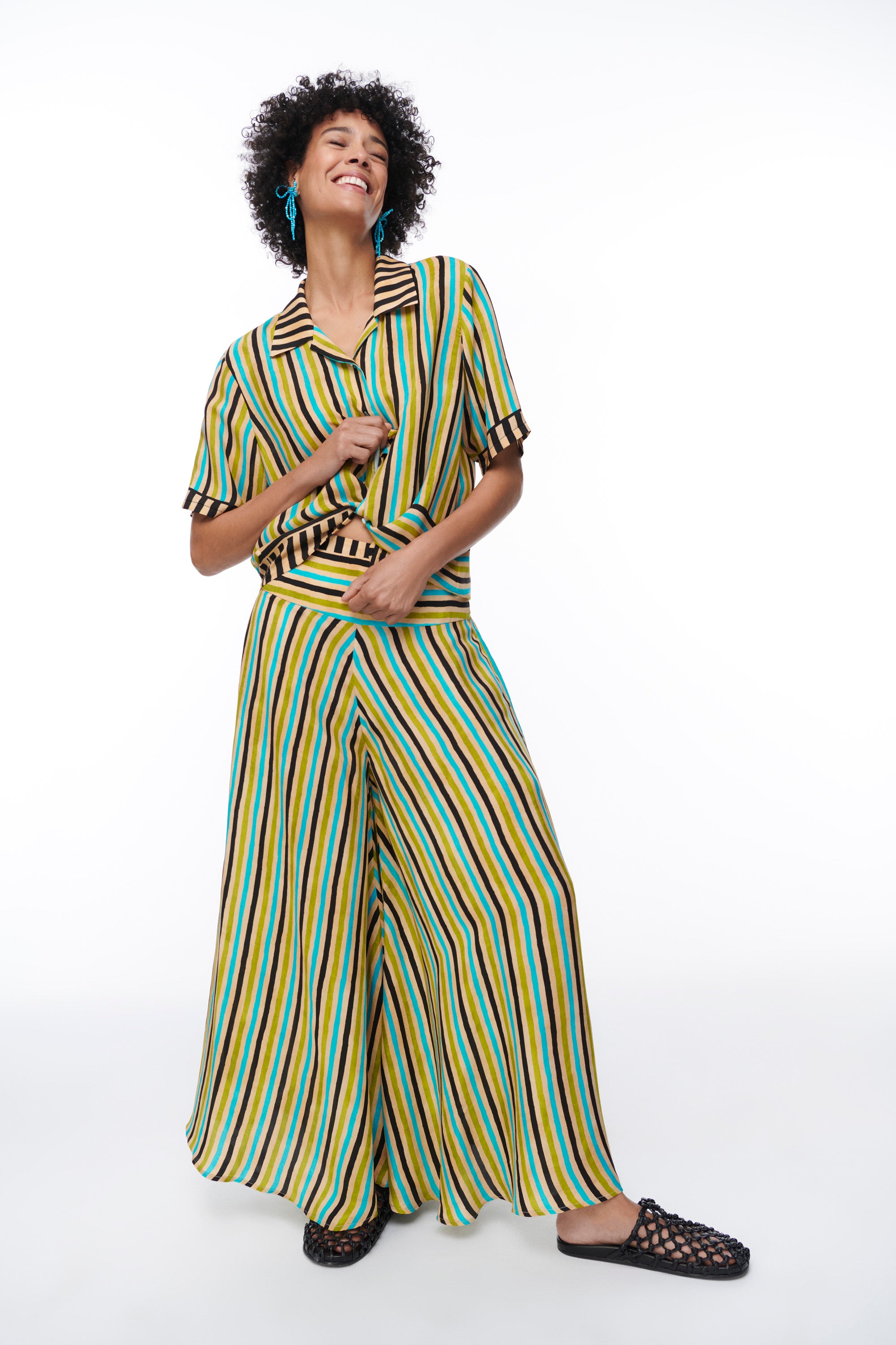 EL JARDIN SILK SHIRT