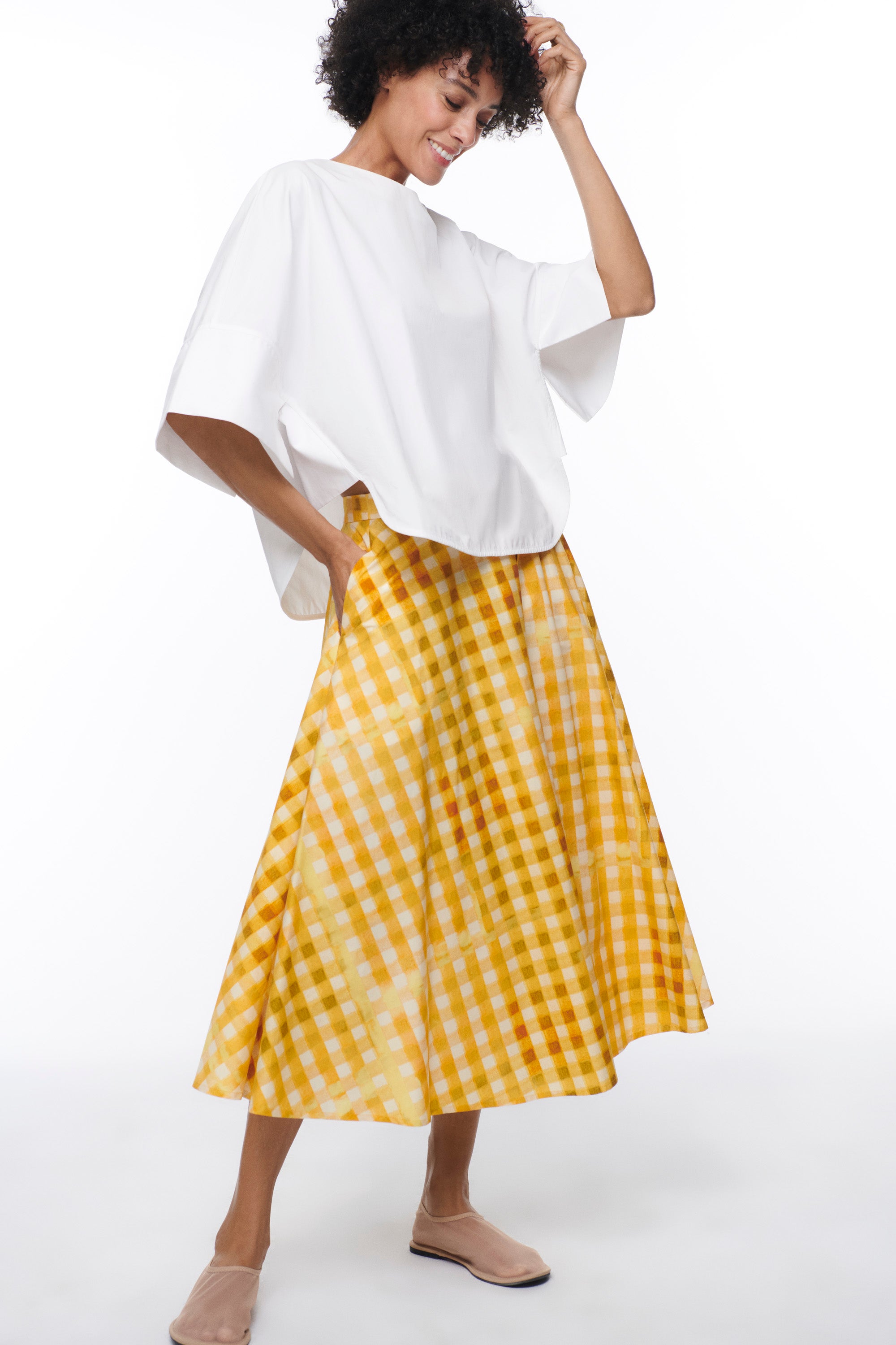 ACUARELA SKIRT VICHY