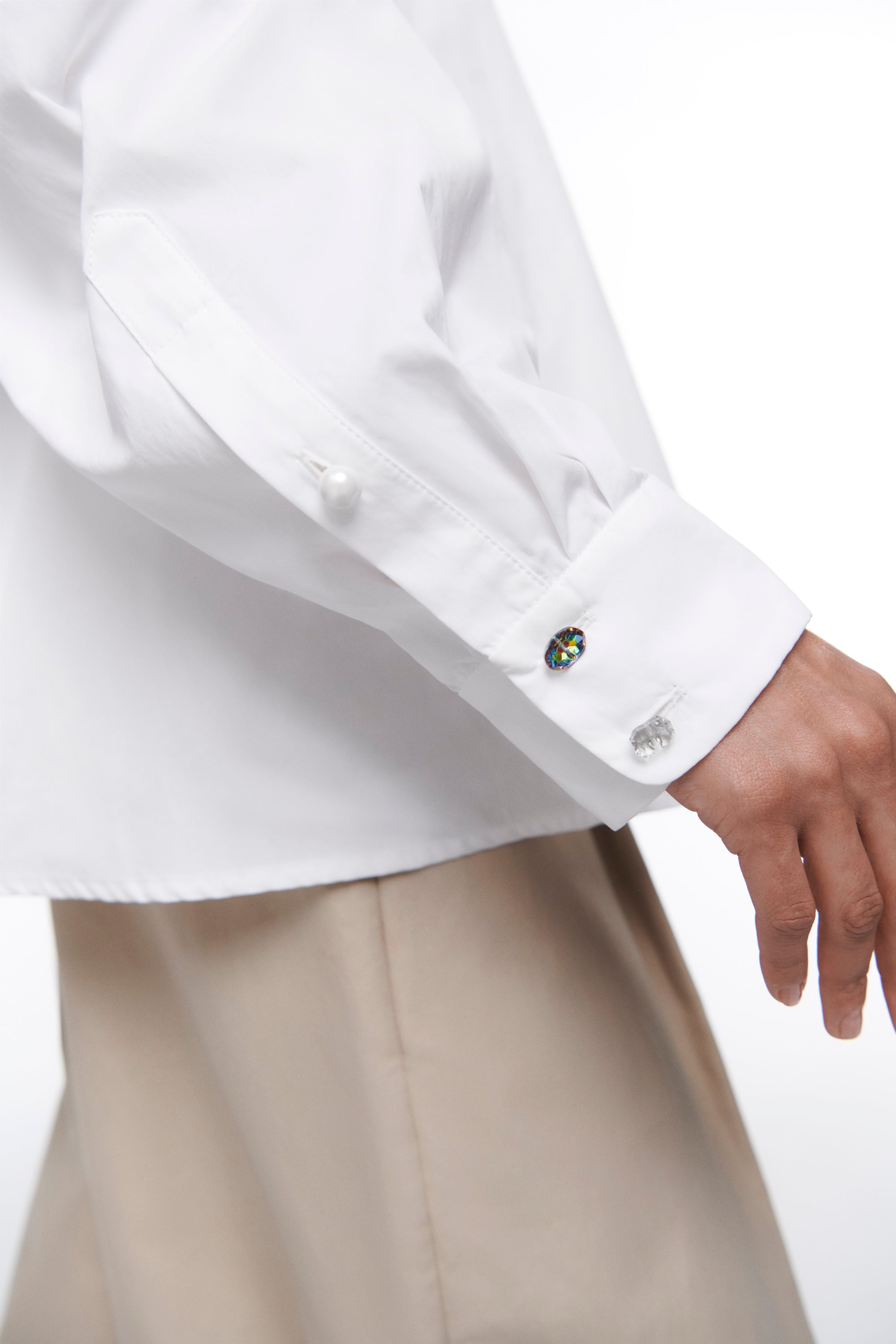 DESTELLOS RAINDROPS SHIRT CLOUD DANCER