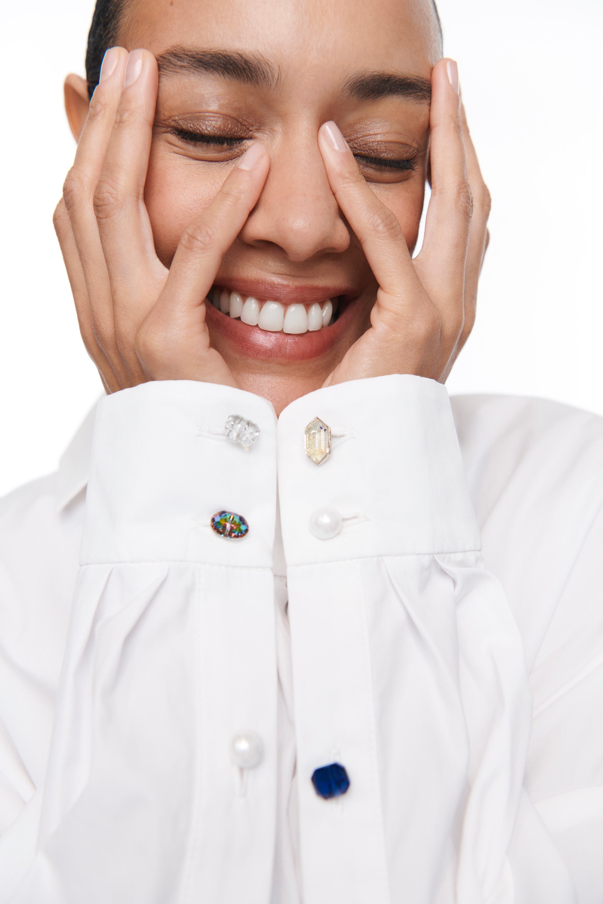 DESTELLOS RAINDROPS SHIRT CLOUD DANCER