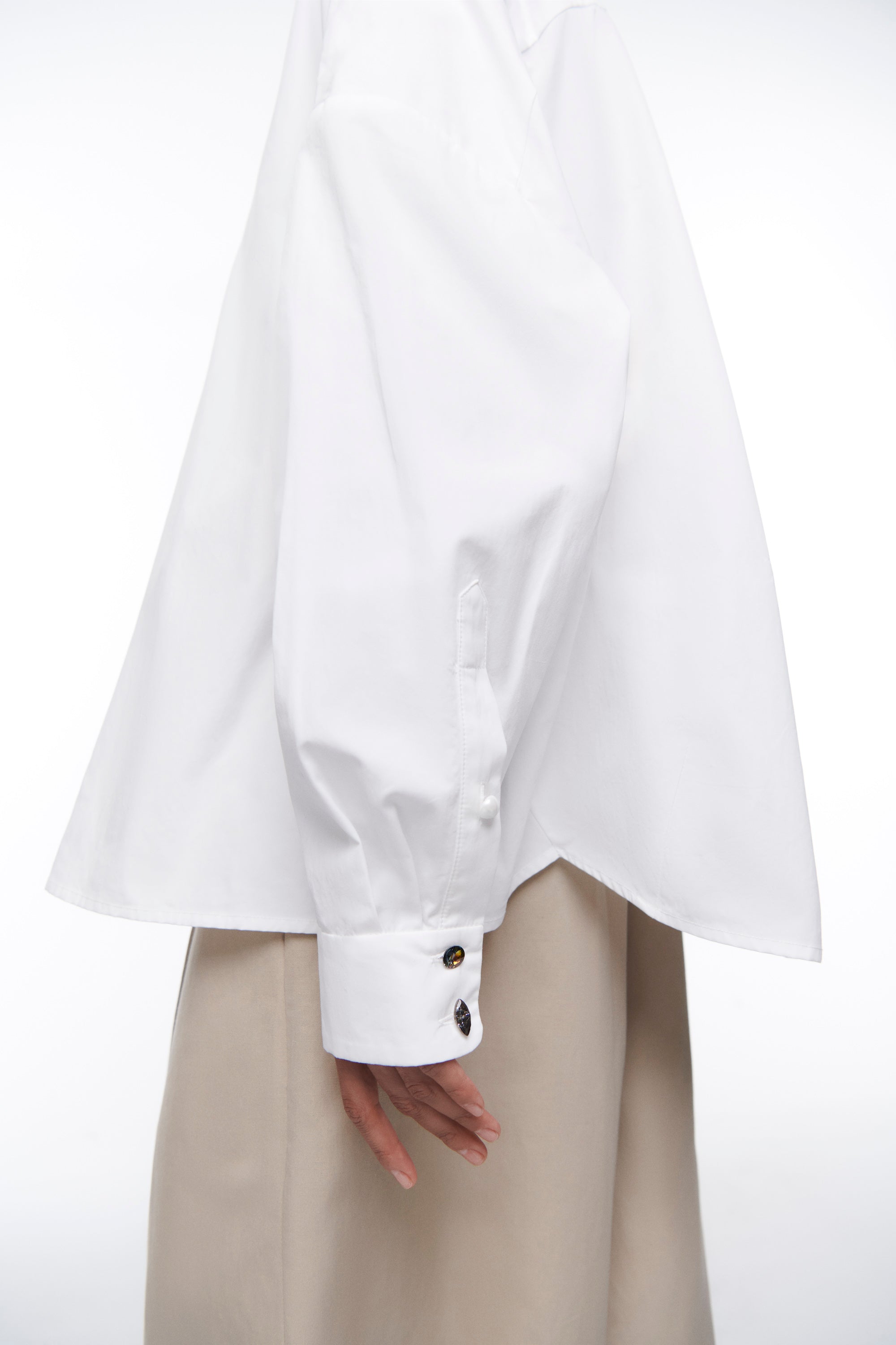 DESTELLOS SEA WAVES SHIRT CLOUD DANCER