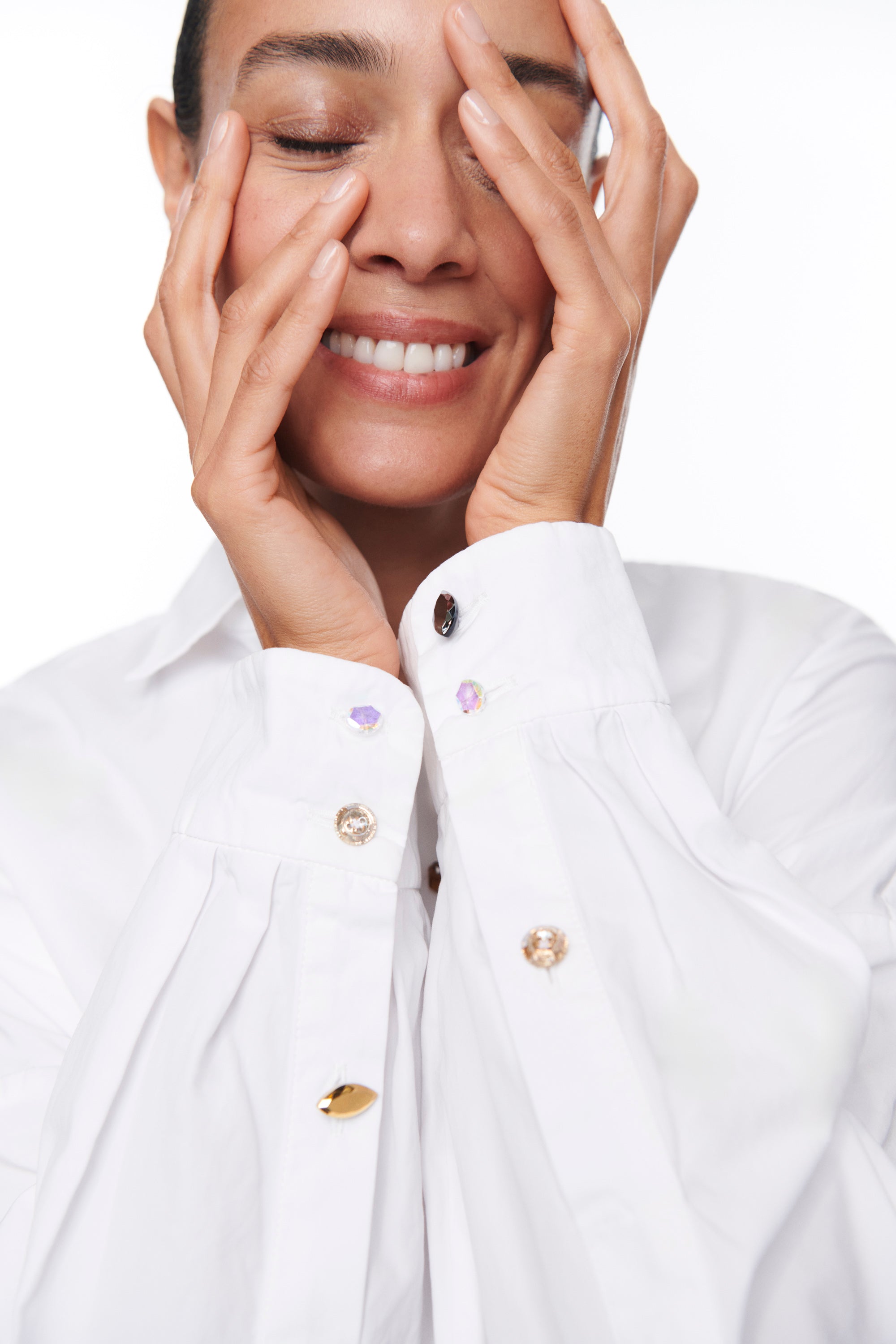 DESTELLOS IRIDISCENT SHIRT CLOUD DANCER