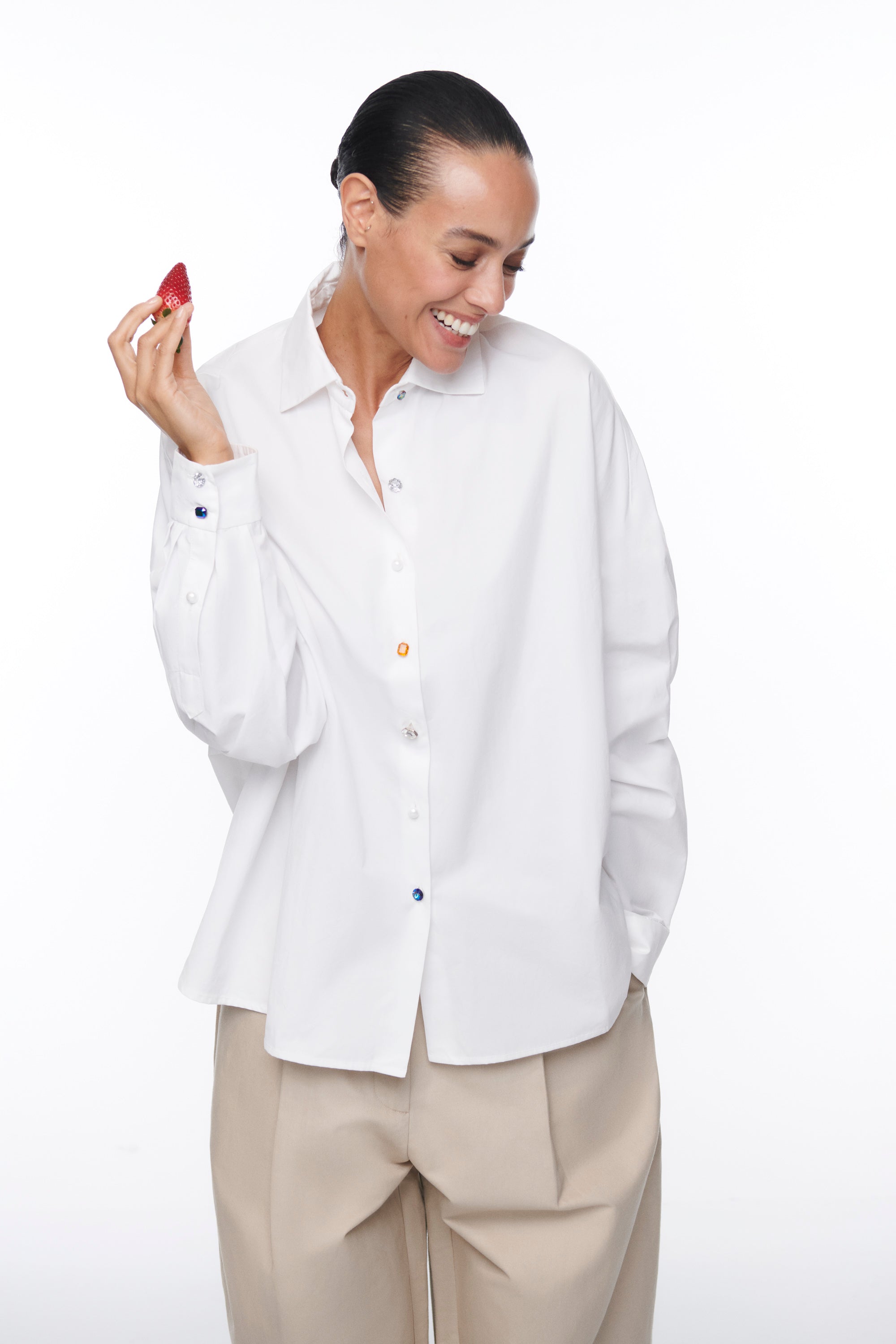 DESTELLOS SUNLIGHT SHIRT CLOUD DANCER