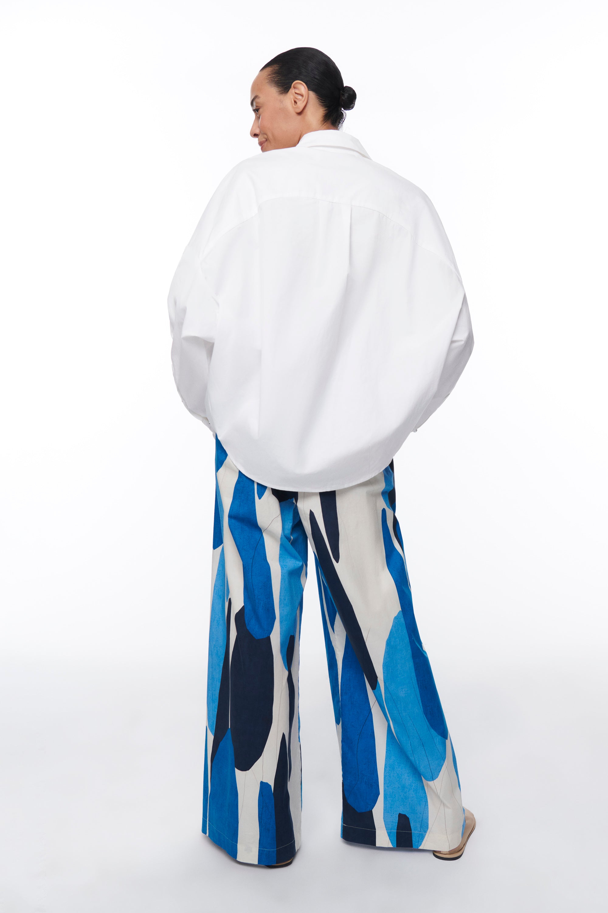 ACUARELA TROUSERS VIVID BLUE