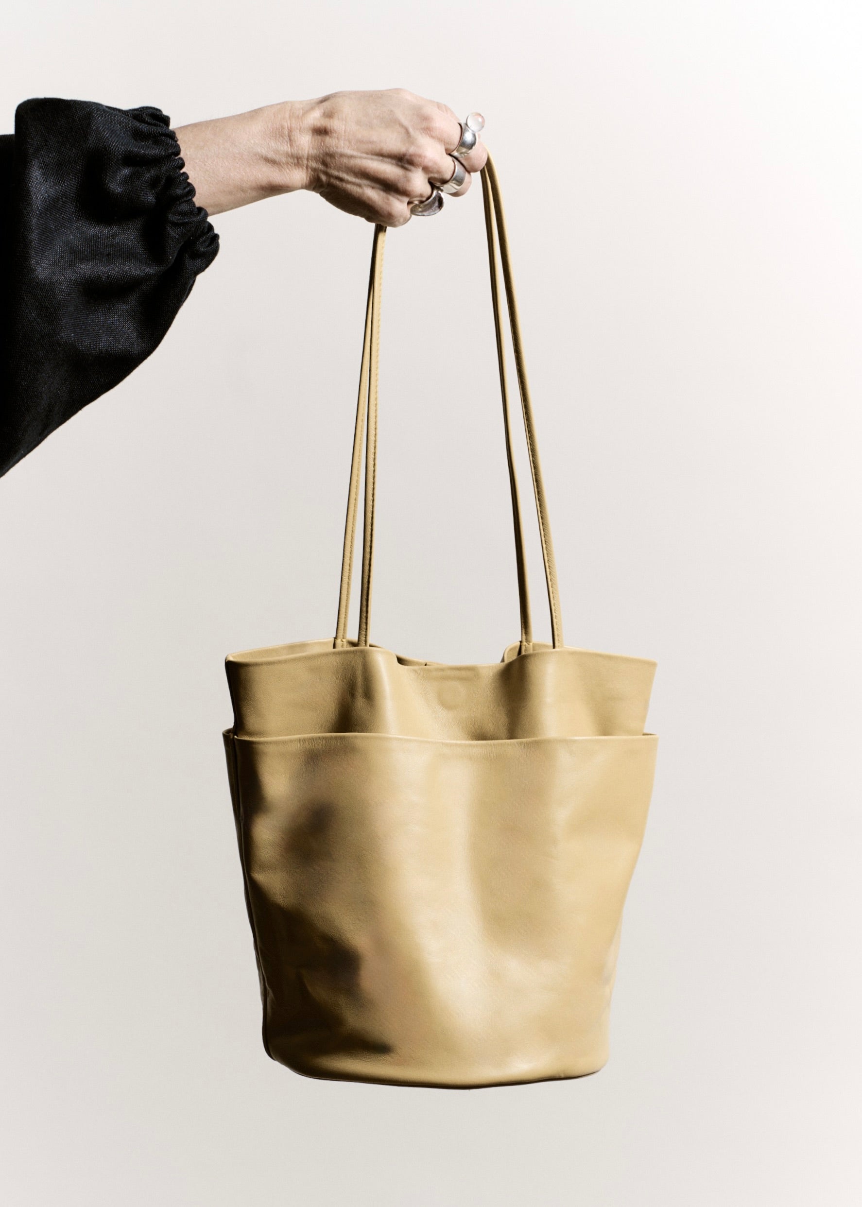 DUAL POCKET BUCKET BANANA by Modern Weaving