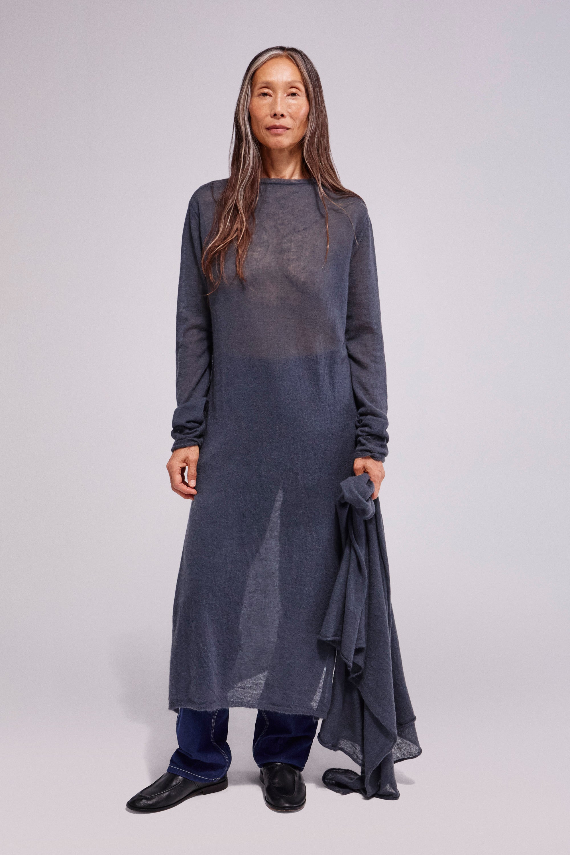 Thin Knitted Dress After Midnight
