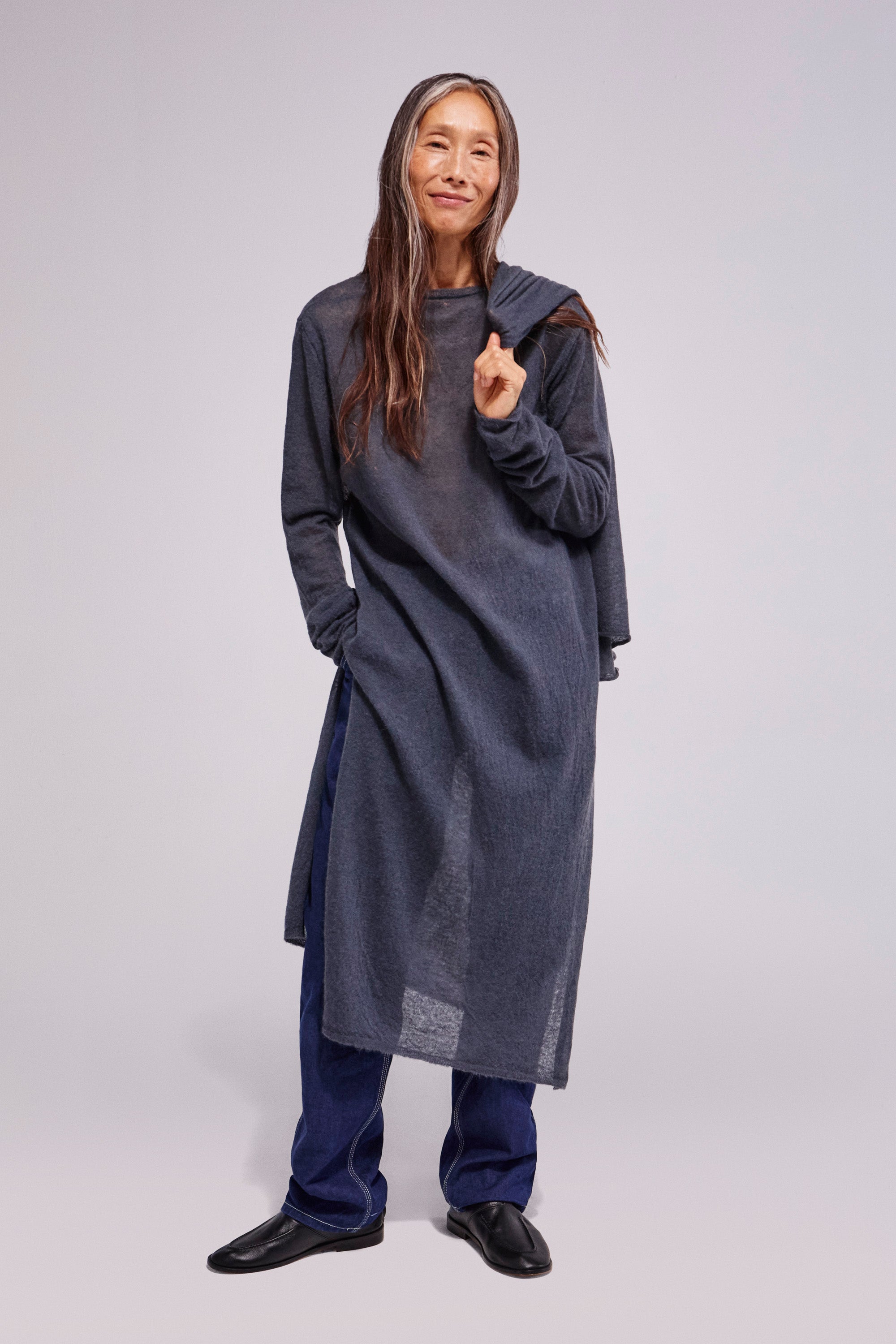 Thin Knitted Dress After Midnight