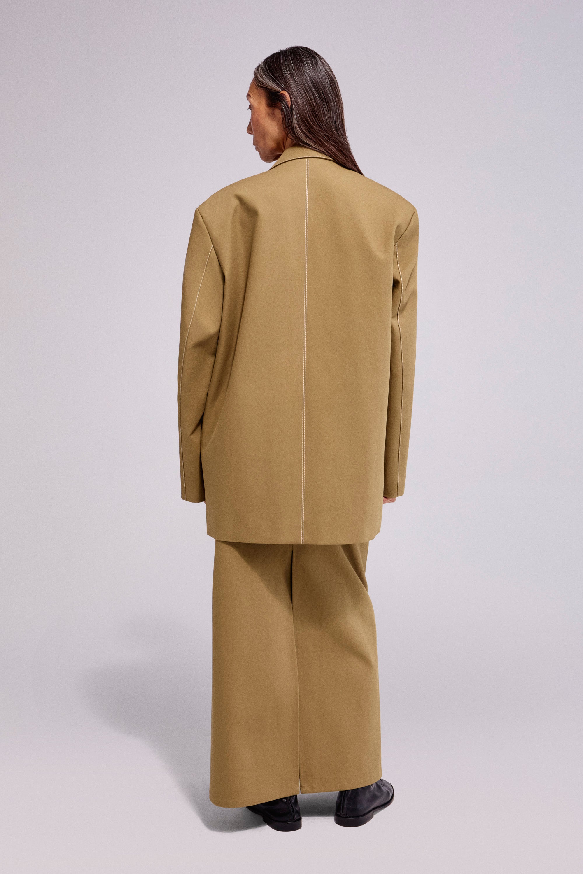 Sup Cotton Blazer Olive