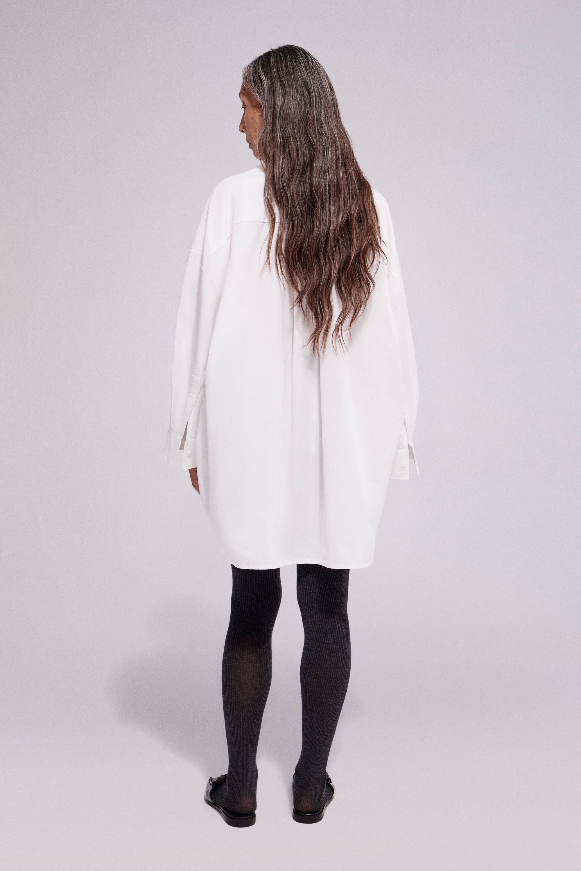 Cotton Poplin Pocket Shirt Cloud Dancer