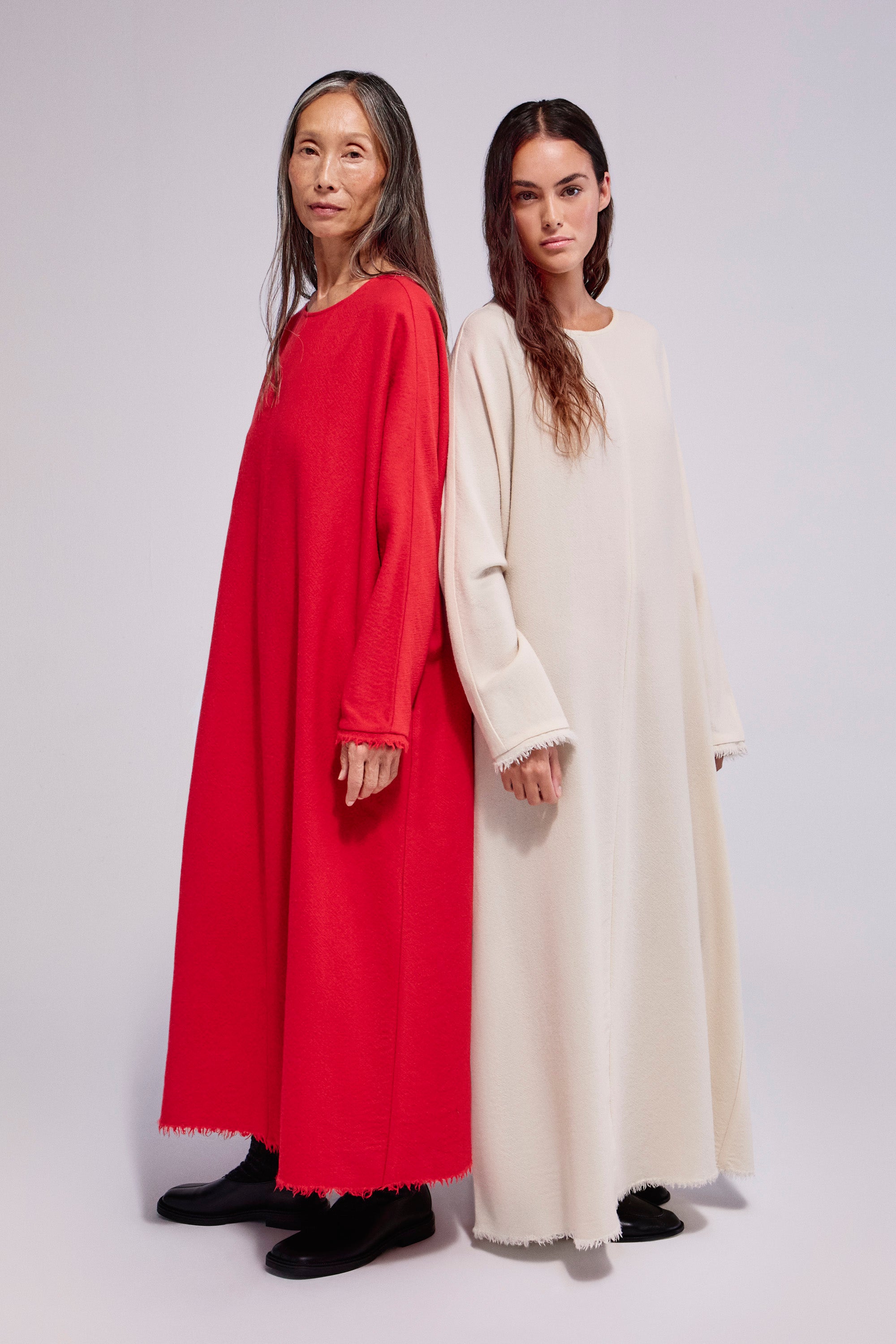 Wool Dress Cloud Winter