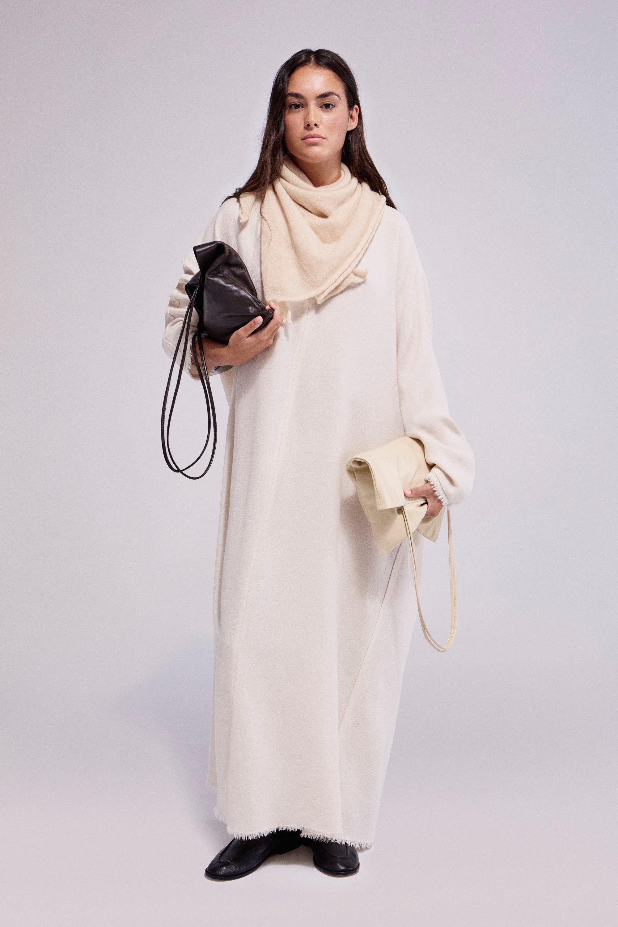 Wool Dress Cloud Winter