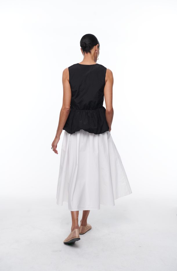 EL AIRE SKIRT CLOUD DANCER