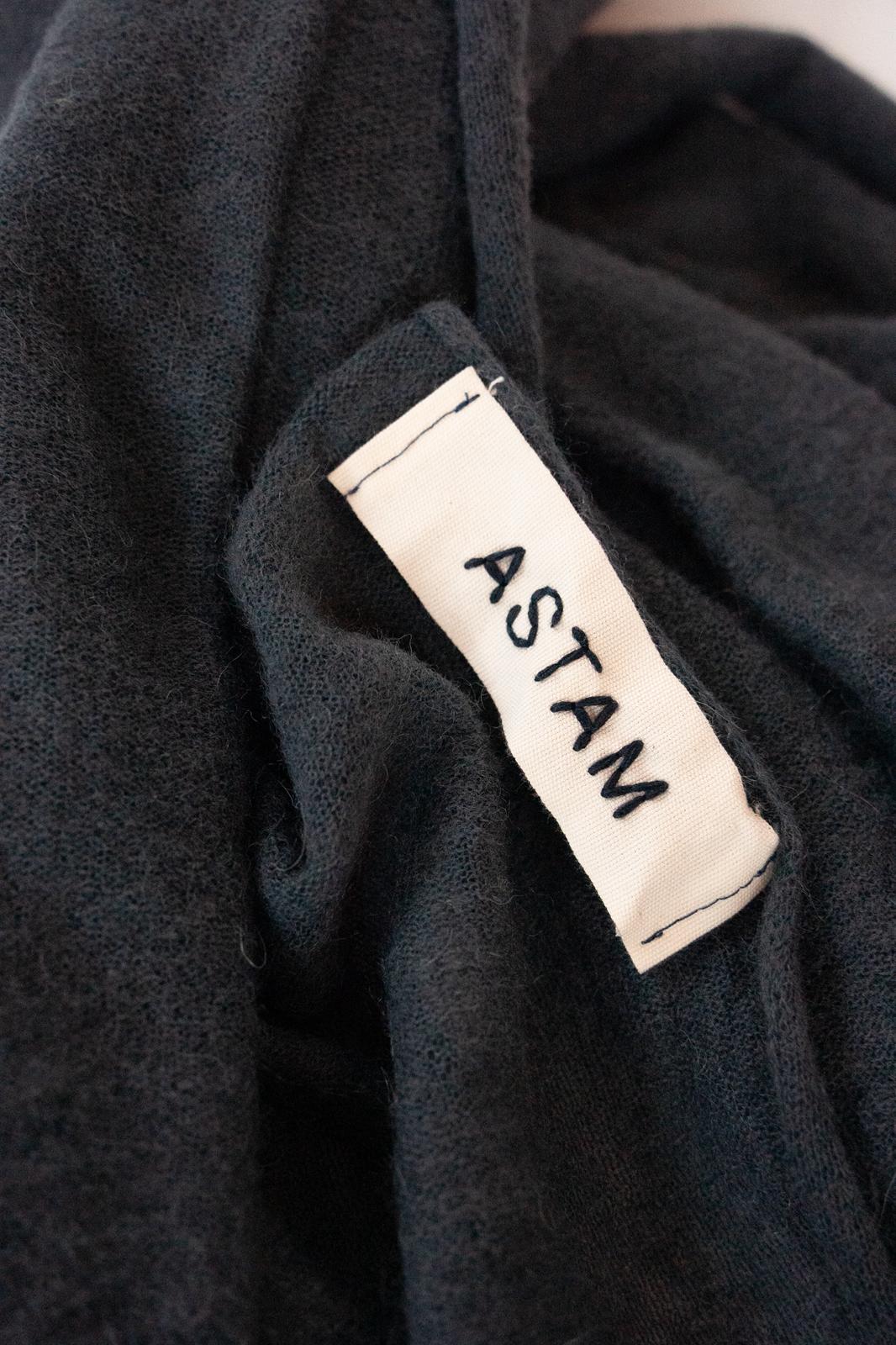 Thin Knitted Scarf After Midnight