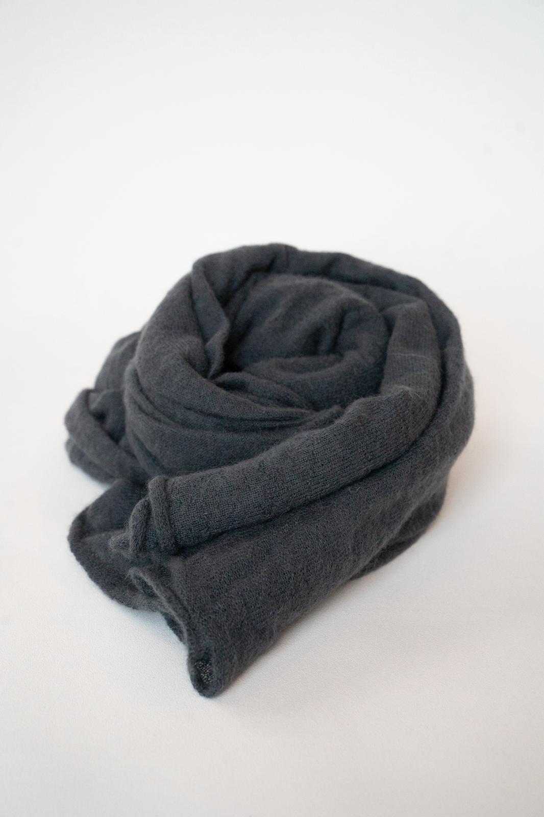 Thin Knitted Scarf After Midnight